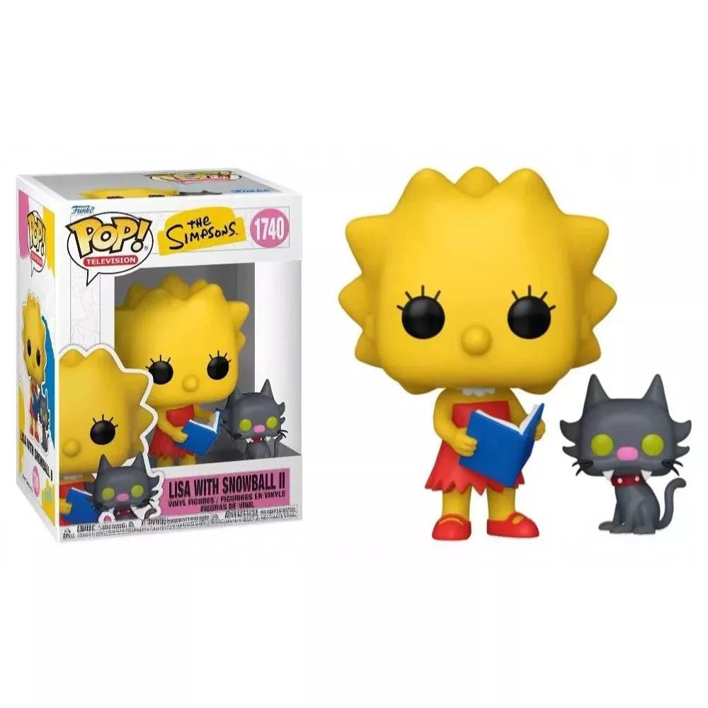 Funko Pop! & Buddy: The Simpsons – Lisa Simpson with Snowball II – Vinyl Figure thumbnail