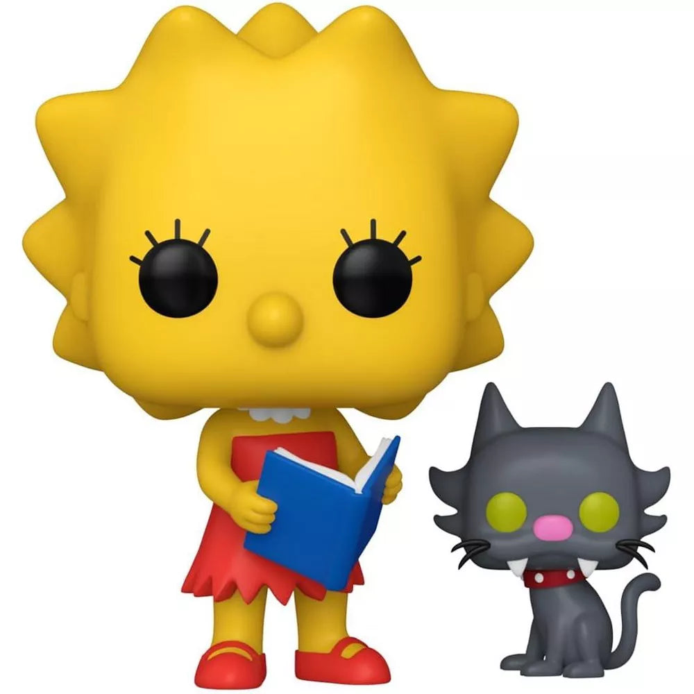 Funko Pop! & Buddy: The Simpsons – Lisa Simpson with Snowball II – Vinyl Figure thumbnail