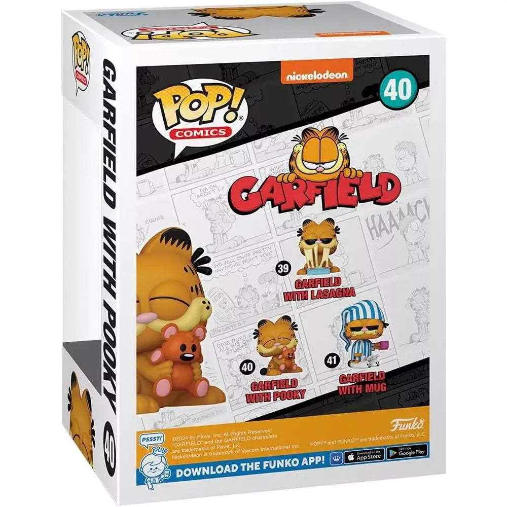 Funko Pop! Comics: Garfield - Garfield with Pooky F-80163 thumbnail
