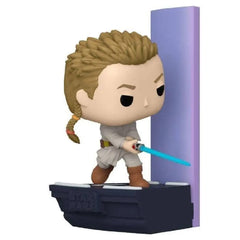 Funko Pop! Deluxe Star Wars: Duel of The Fates - OBI-Wan Kenobi Amazon Exclusive.  As an exclusive edition, this Funko Pop! may include unique packaging or special accessories that set it apart from regular Obi-Wan figures. F-62663