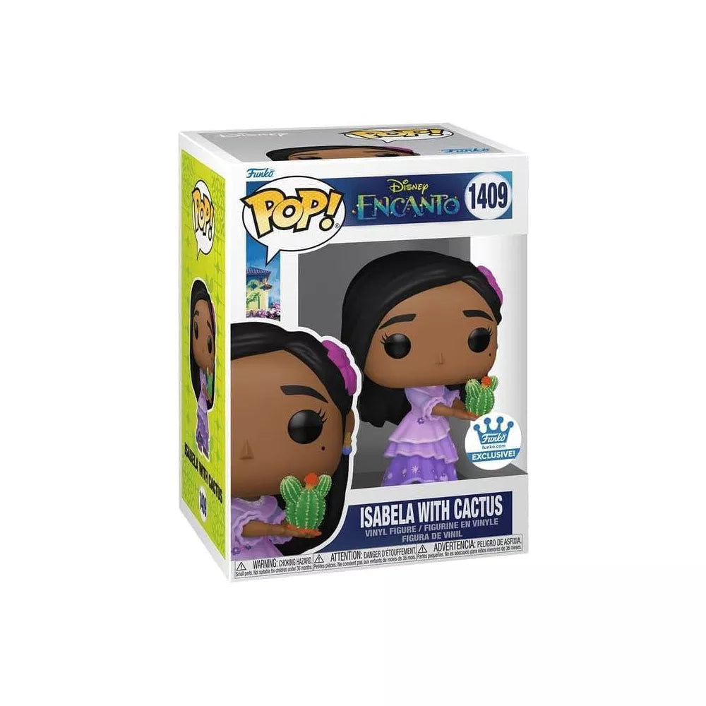 Funko POP! Encanto Isabela with Cactus Exclusive Vinyl Figure thumbnail