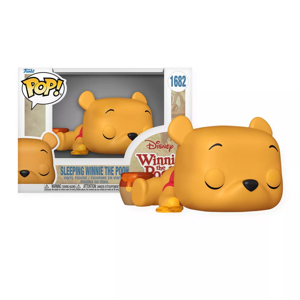 Funko POP! Disney Sleeping Pooh Vinyl Figure #1682 #90265 thumbnail
