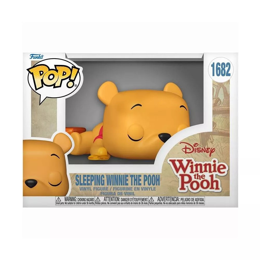 Funko POP! Disney Sleeping Pooh Vinyl Figure #1682 #90265 thumbnail