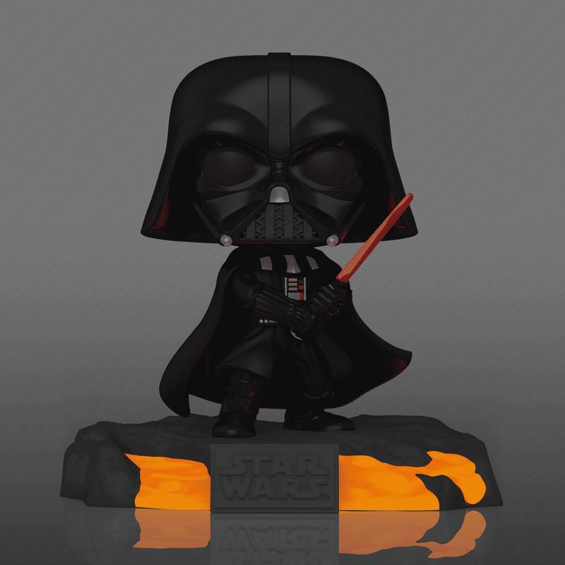 Funko Pop! Disney Star Wars: Red Saber Series Vol.1 - Darth Vader Glows in The Dark Exclusive thumbnail