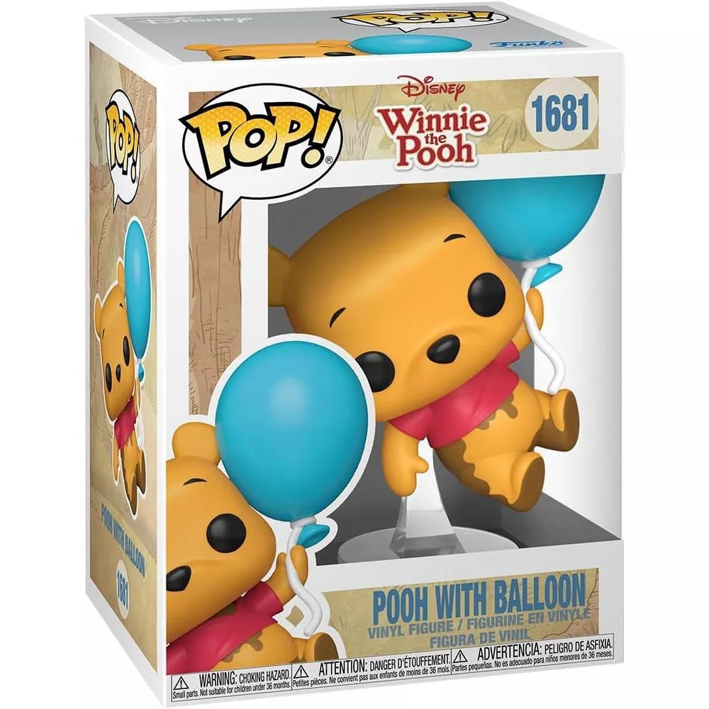 Funko POP! Disney Pooh with Balloon Vinyl Figure #1681 #90264 thumbnail