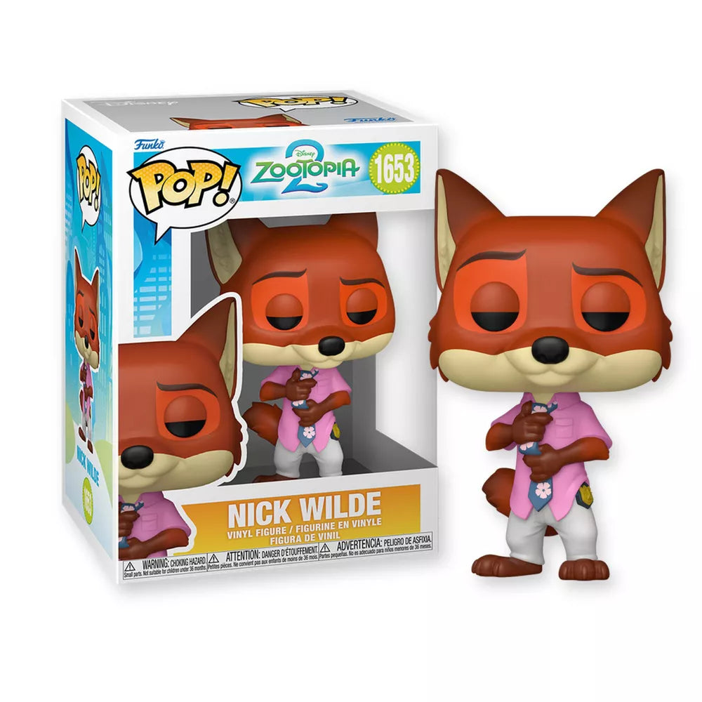 Funko POP! Disney: Zootopia 2 Nick Wilde Vinyl Figure #1653 #86635 thumbnail