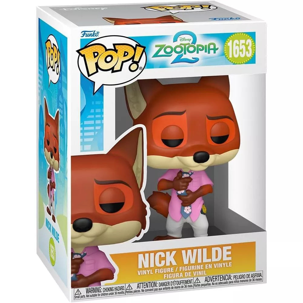 Funko POP! Disney: Zootopia 2 Nick Wilde Vinyl Figure #1653 #86635 thumbnail