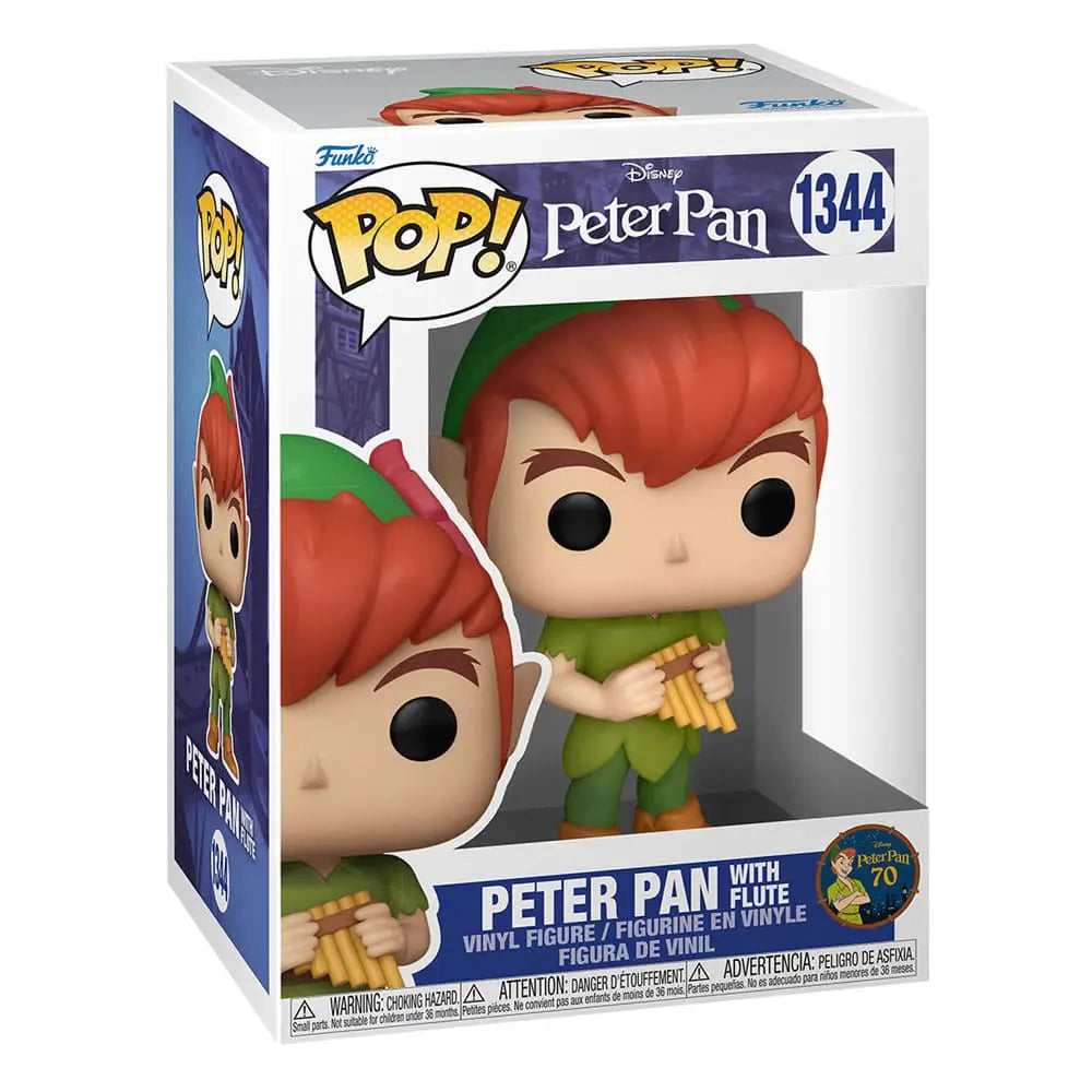 Funko Pop! Disney: Peter Pan 70th Anniversary - Peter Pan with Flute. Celebrate the enduring magic of Disney with the Funko Pop! Disney: Peter Pan 70th Anniversary - Peter Pan with Flute Vinyl Figure. F-70697 thumbnail