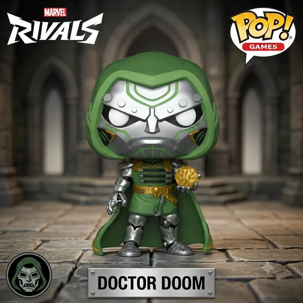 Funko POP! Doctor Doom Vinyl Figure #1064 #83991 thumbnail