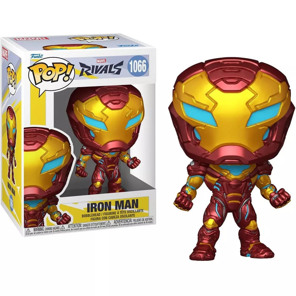 Funko POP! Marvel Rivals Iron Man Vinyl Figure #1066 #83993 thumbnail