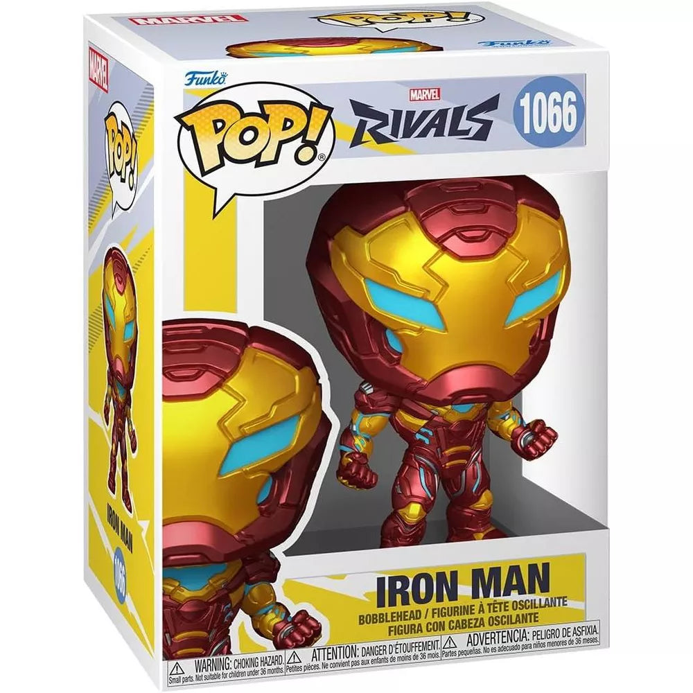 Funko POP! Marvel Rivals Iron Man Vinyl Figure #1066 #83993 thumbnail