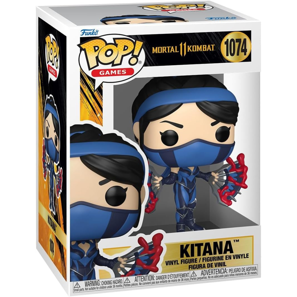 Funko Pop! Games – Kitana (Fatality) from Mortal Kombat 11 – Vinyl Figure Collectible thumbnail