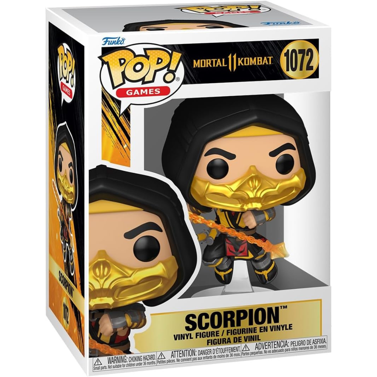 Funko Pop! Games – Scorpion (Fatality) from Mortal Kombat 11 – Vinyl Figure Collectible thumbnail