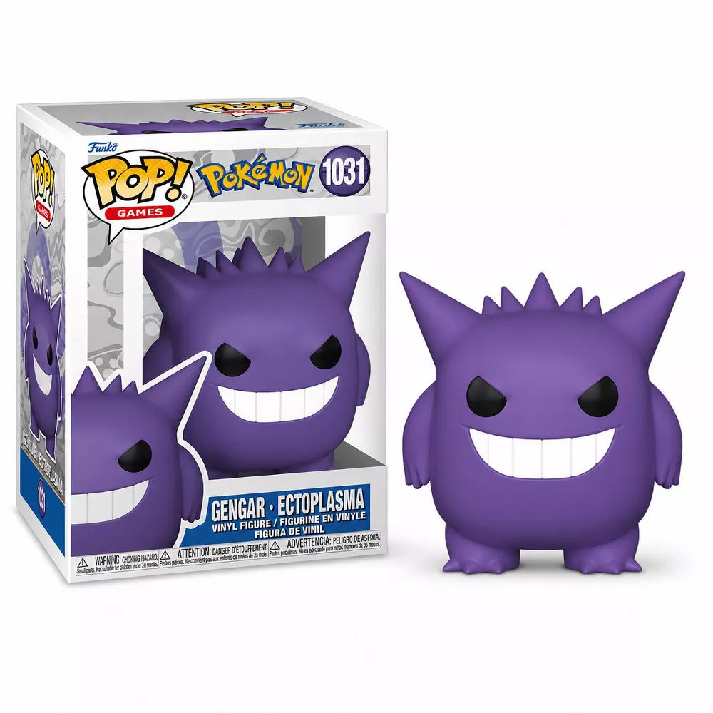 Funko Pop! Games: Pokémon- Gengar - Vinyl Figure #1031 #80311 thumbnail