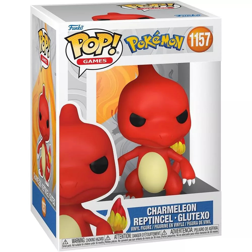 Funko POP! Pokémon Charmeleon Figure #1157 #92414 thumbnail