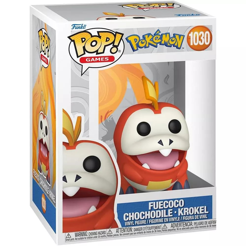 Funko Pop! Games: Pokémon - Fuecoco - Vinyl Figure #1030 #80310 thumbnail
