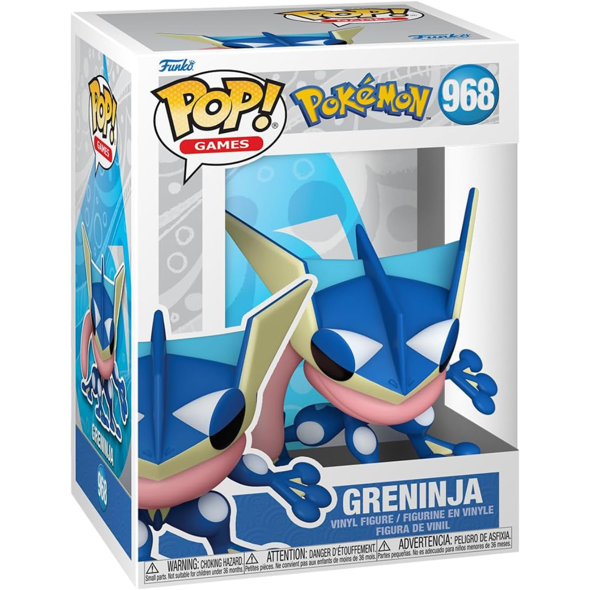Funko Pop! Games: Pokémon – Greninja Vinyl Collectible Figure thumbnail