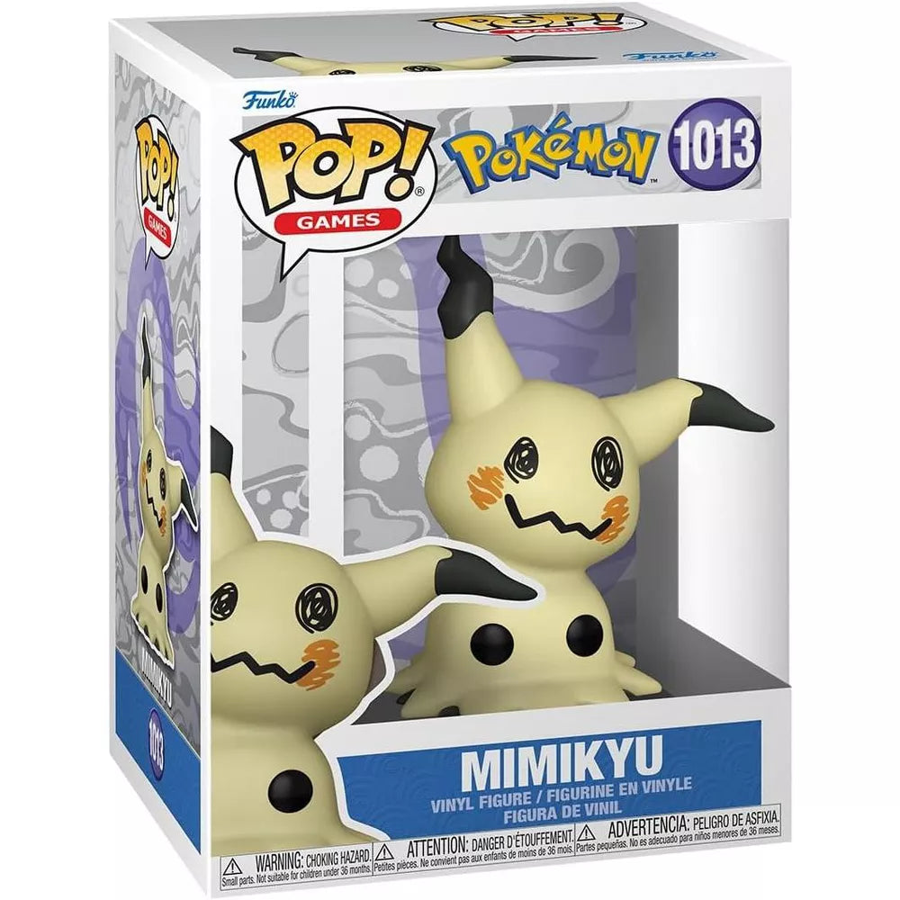 Funko Pop! Games: Pokemon - Mimikyu - Vinyl Figure #1013 #80287 thumbnail