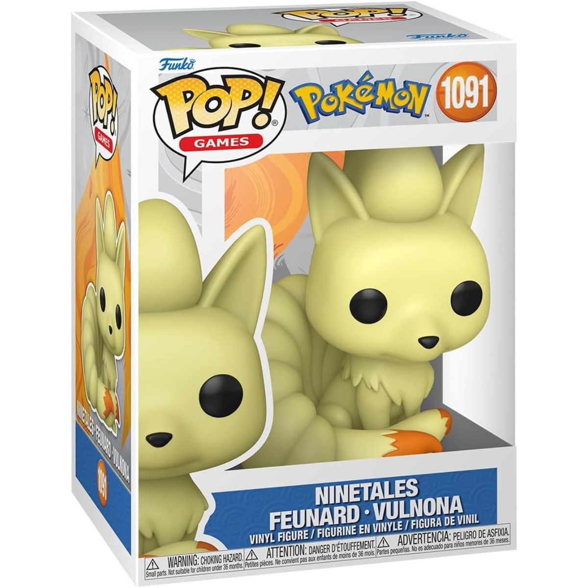 Funko Pop! Games: Pokemon – Ninetales Vinyl Figure Collectible thumbnail