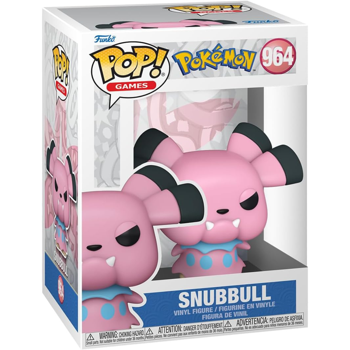Funko Pop! Games: Pokémon – Snubbull Vinyl Figure thumbnail