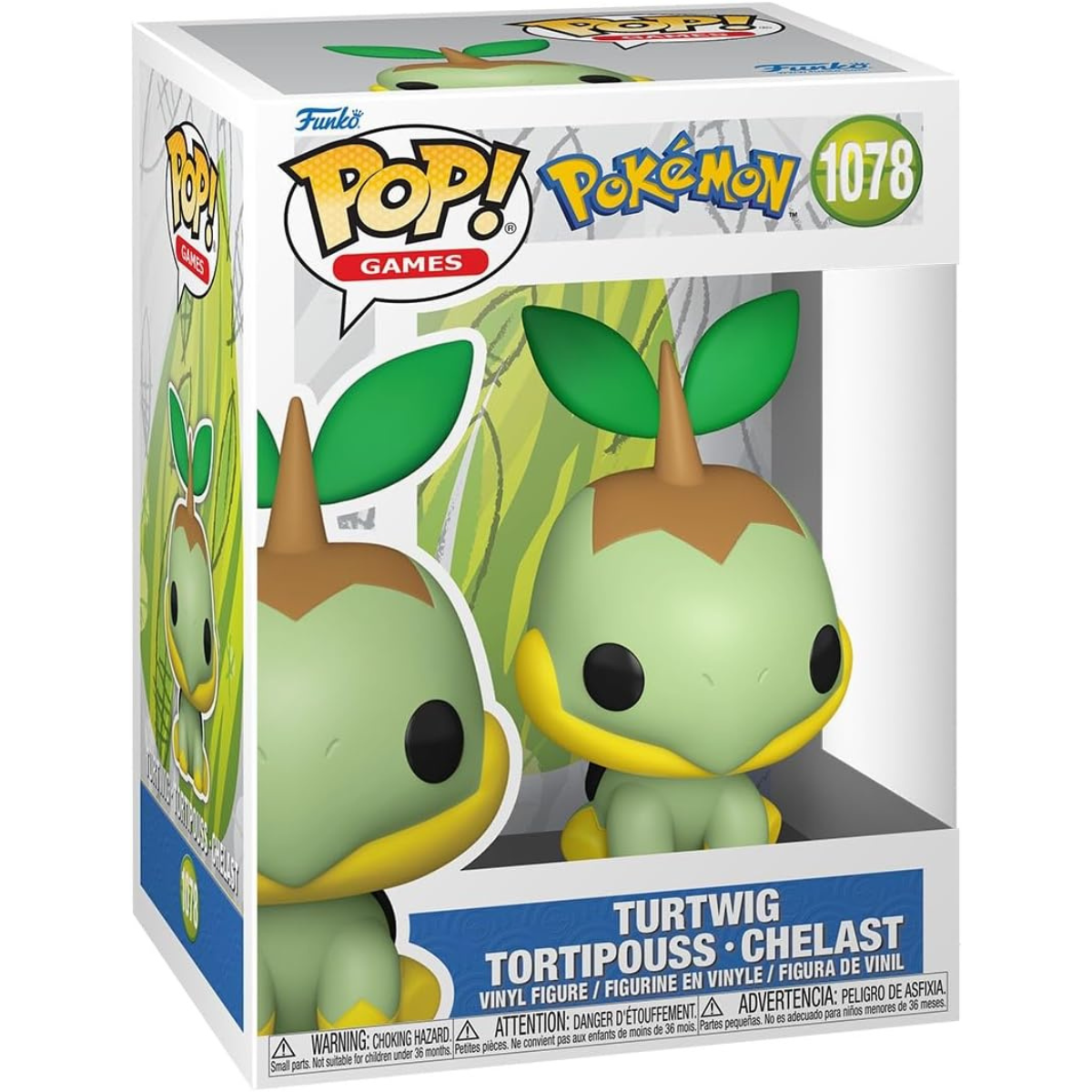 Funko Pop! Games: Pokemon – Turtwig Vinyl Collectible Figure thumbnail
