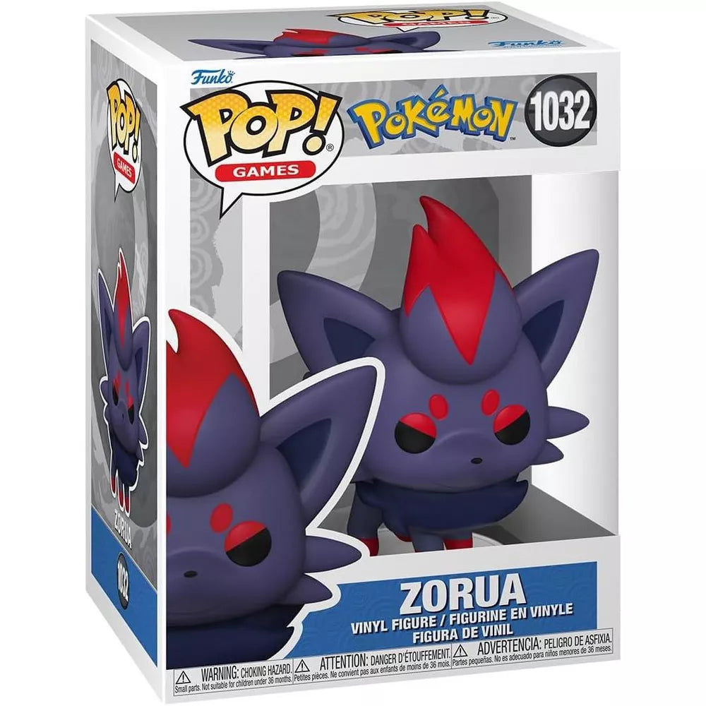 Funko POP! Games: Pokémon Zorua Vinyl Figure #1032 #80312 thumbnail