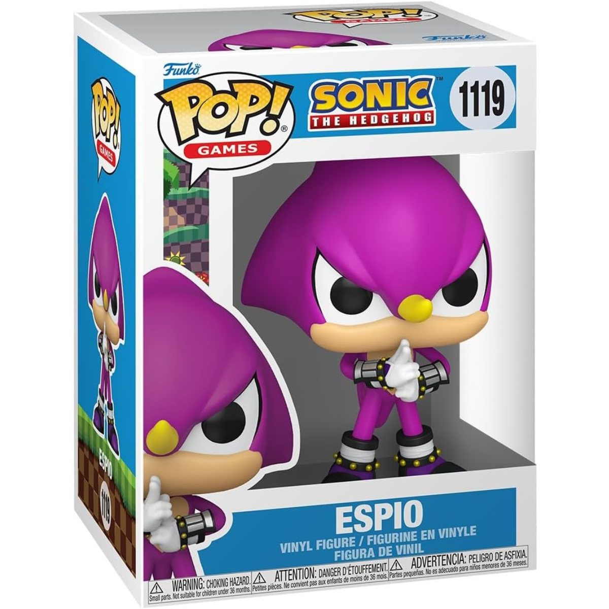 Funko Pop! Games: Sonic The Hedgehog – Espio the Chameleon Vinyl Collectible Figure thumbnail