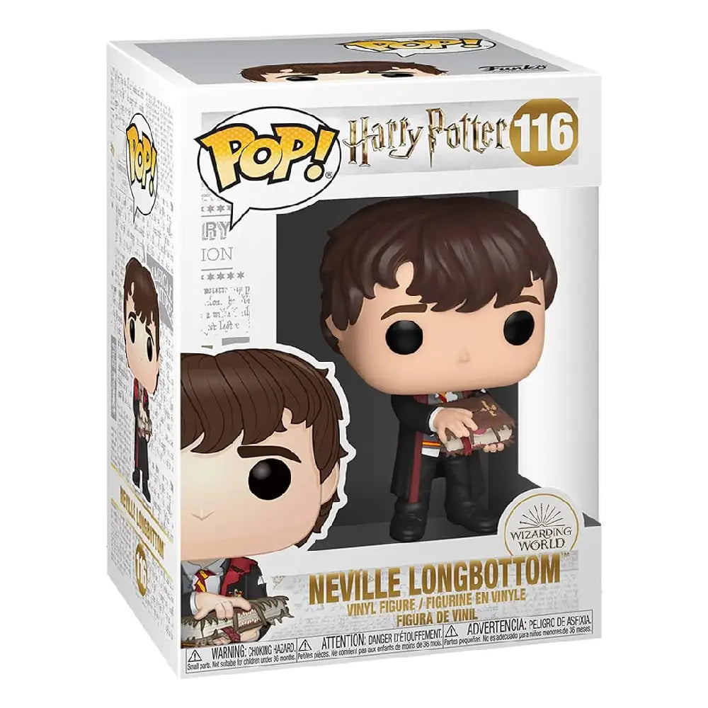 Funko Pop! Harry Potter- Neville with Monster Book F-48068 thumbnail