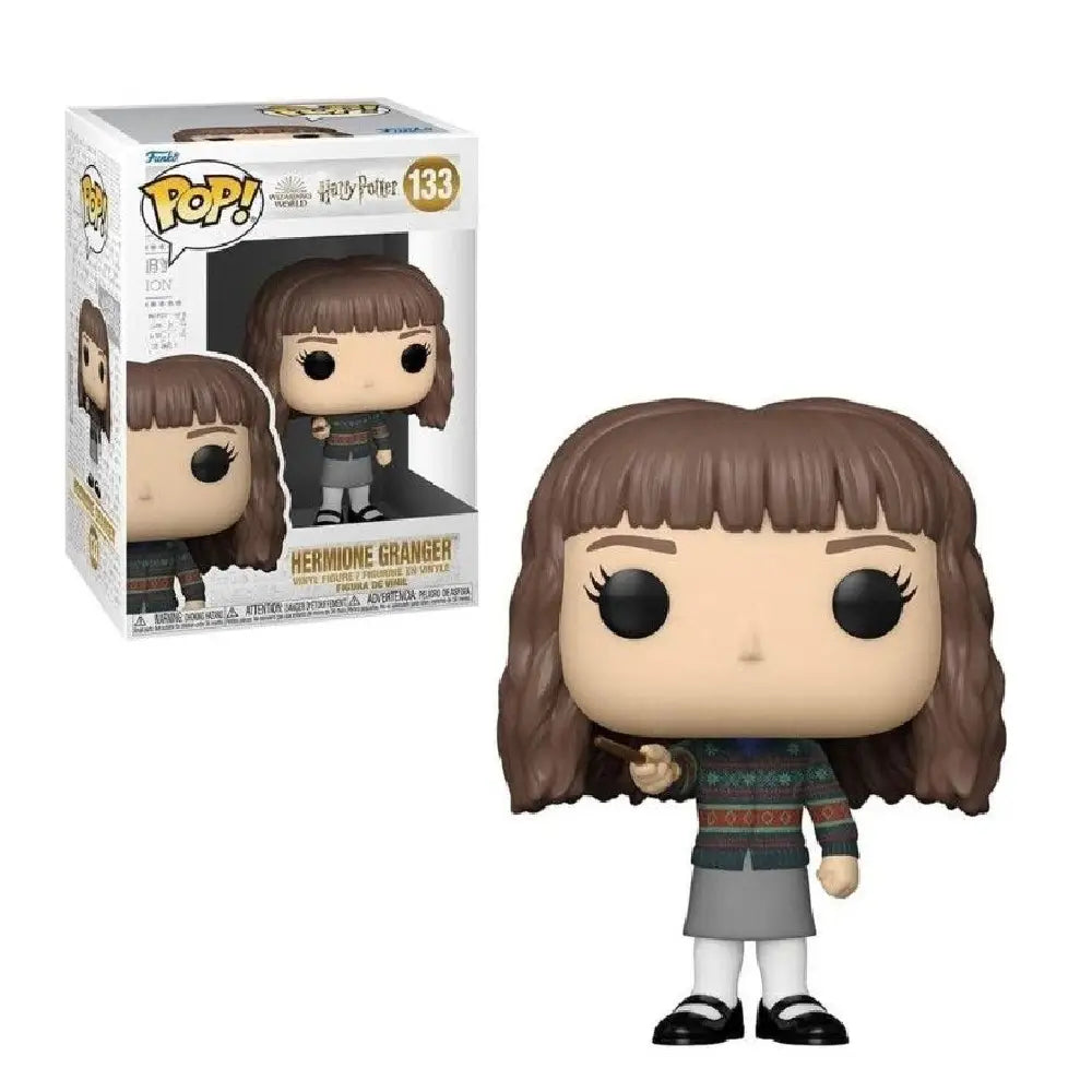 Funko Pop! Harry Potter 20th Anniversary - Hermione with Wand. Exclusive Limited Edition Mark the 20th anniversary of Harry Potter with this special Hermione Funko Pop! figure, a prized collectible that adds distinct value to any fan’s collection. F-57367 thumbnail