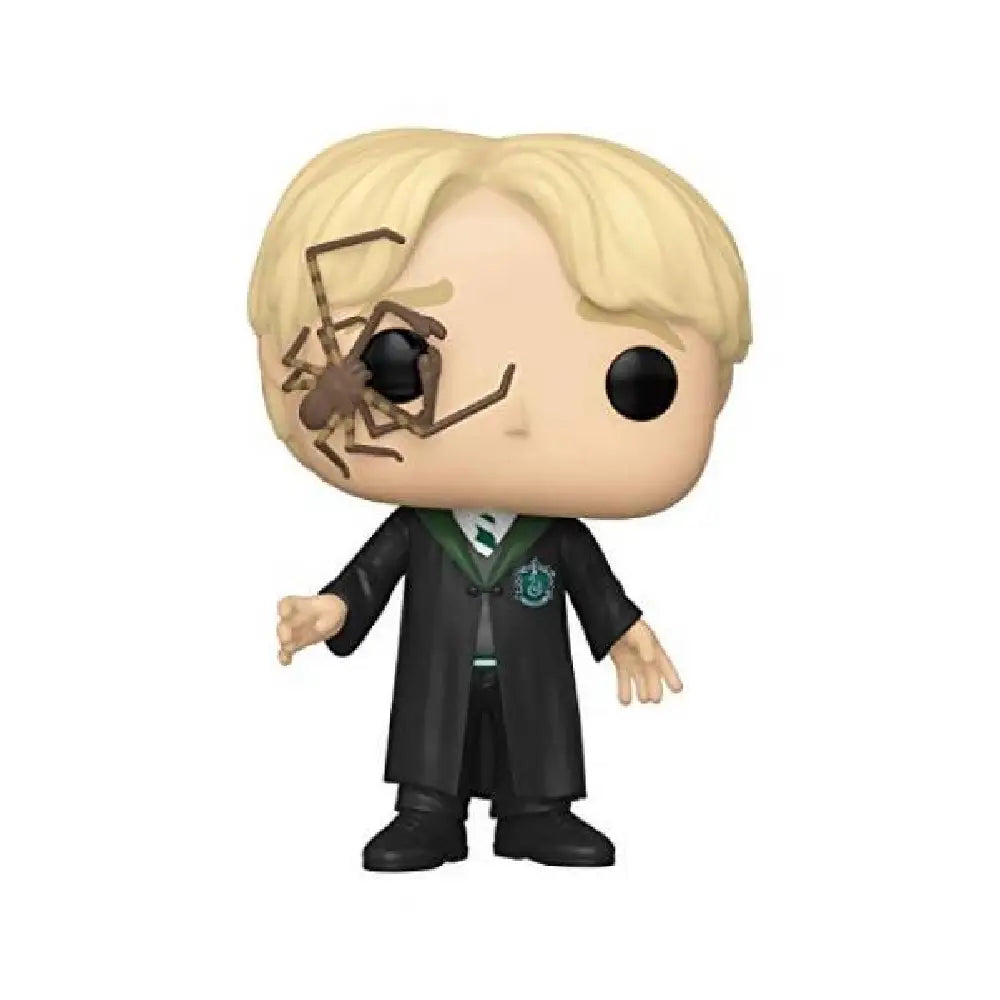 Funko Pop! Harry Potter: Harry Potter -Draco Malfoy with Whip Spider. This Funko Pop! figure showcases Malfoy alongside his distinctive whip spider, making it a special piece for fans seeking unique and exclusive collectibles. F-48069 thumbnail