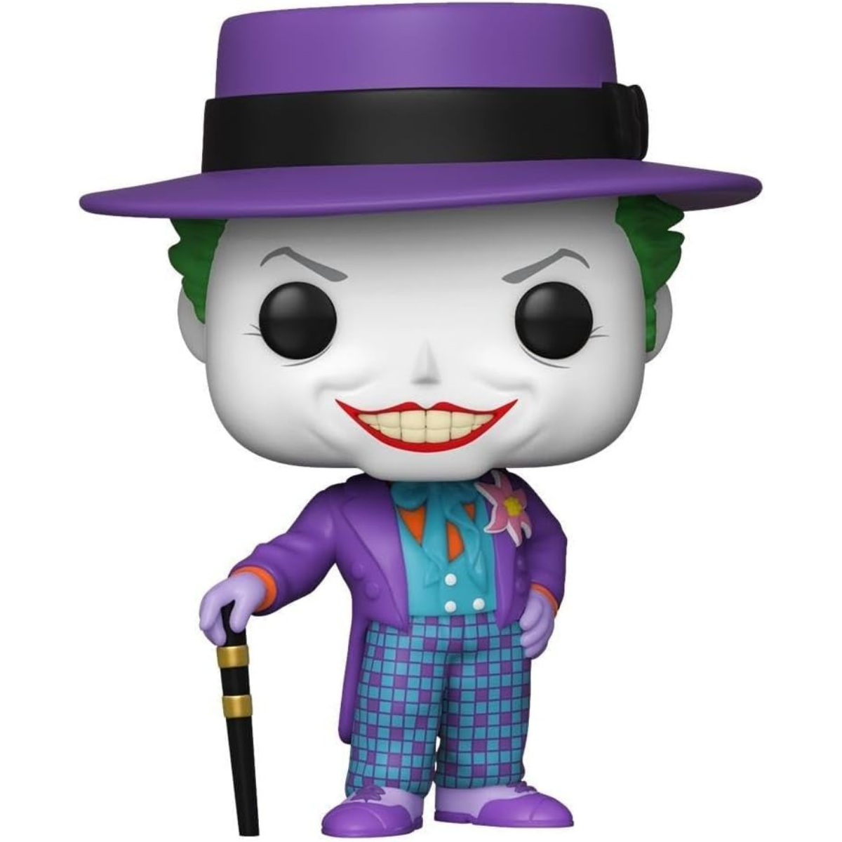 Funko Pop! Heroes: Batman (1989) – Joker with Hat Vinyl Figure thumbnail