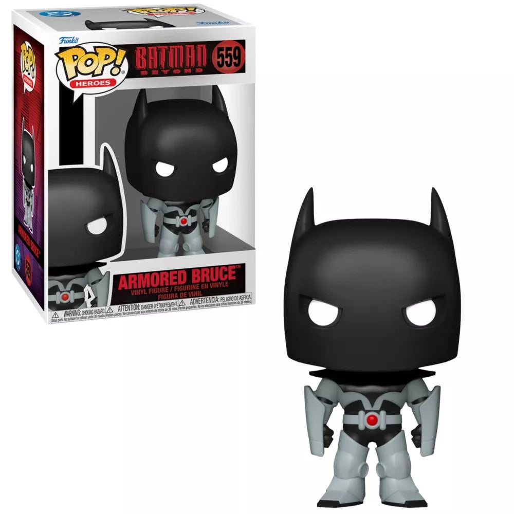 Funko Pop! Heroes: Batman Beyond – Bruce Wayne (Armored) – DC Comics – Vinyl Figure thumbnail