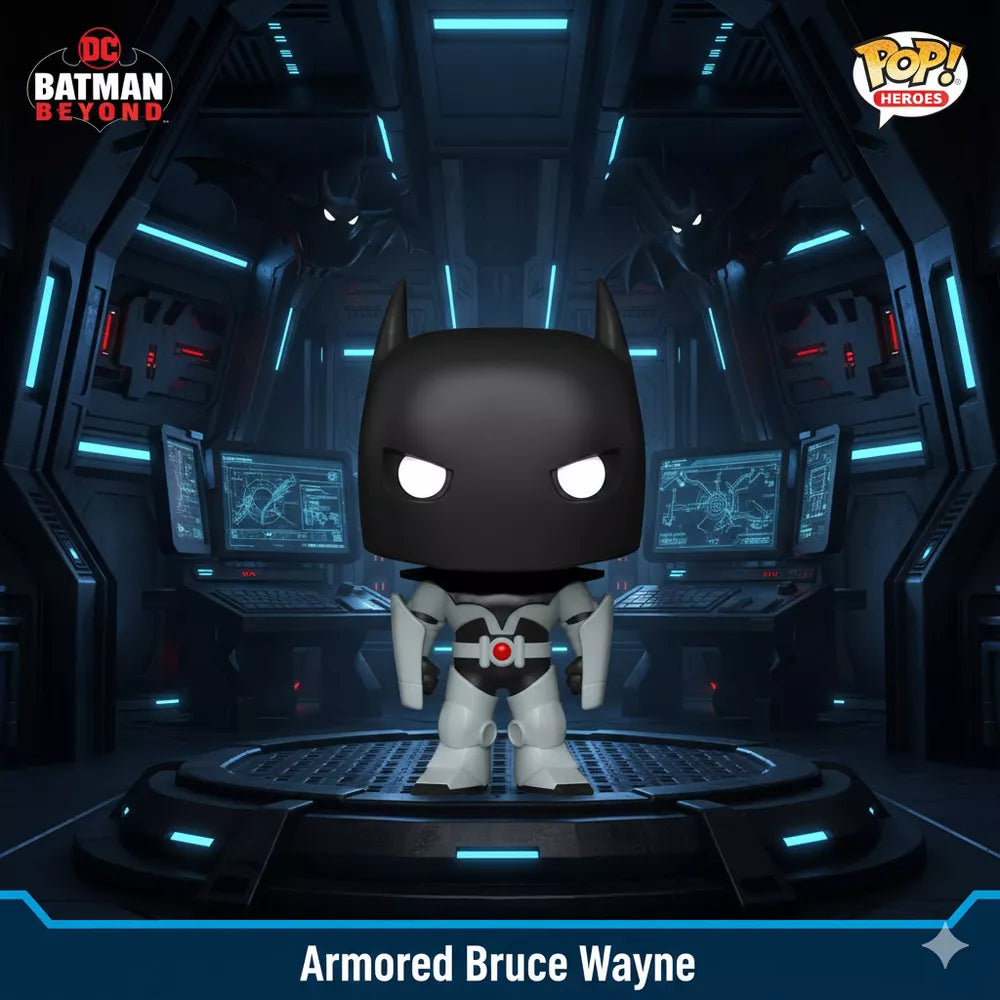 Funko Pop! Heroes: Batman Beyond – Bruce Wayne (Armored) – DC Comics – Vinyl Figure thumbnail