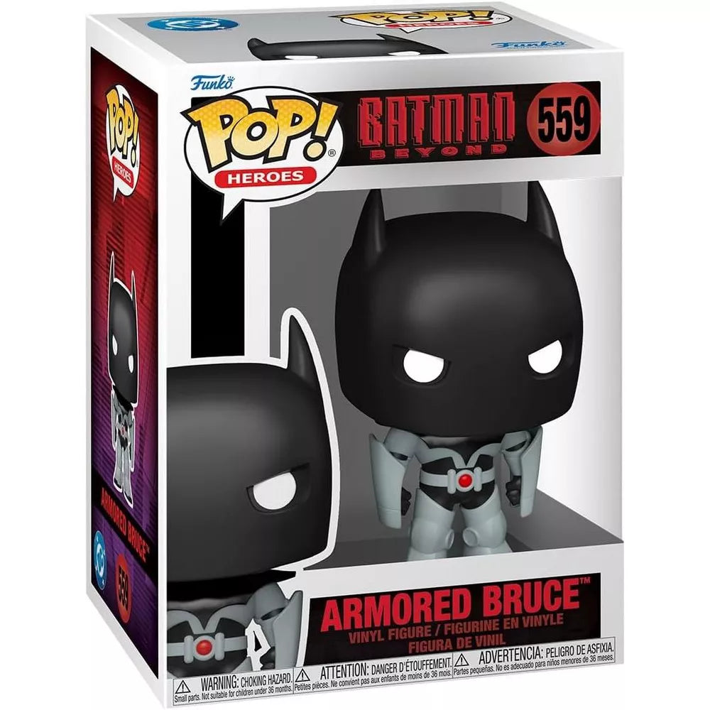 Funko Pop! Heroes: Batman Beyond – Bruce Wayne (Armored) – DC Comics – Vinyl Figure thumbnail