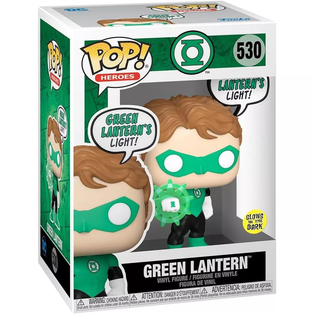 Funko POP! DC Green Lantern Glow Vinyl Figure #530 #82765 thumbnail