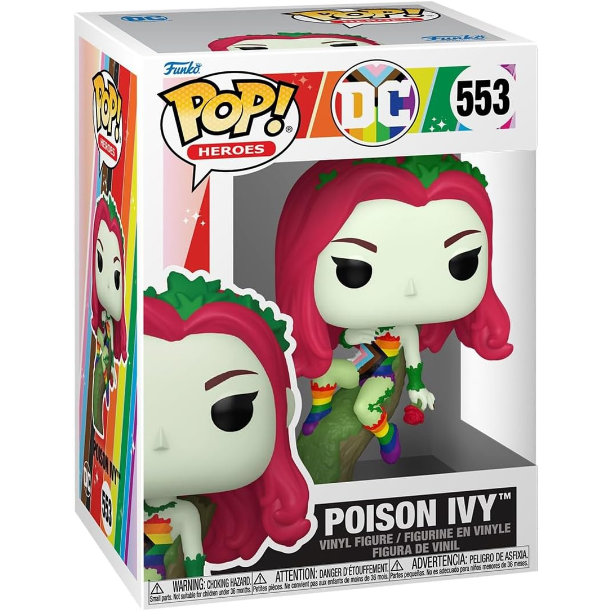 Funko Pop! Heroes: DC Comics – Poison Ivy (Pride Edition) – Vinyl Figure thumbnail