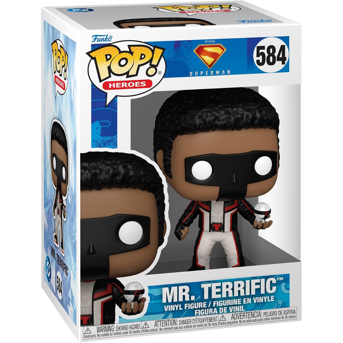 Funko Pop! Heroes: Superman 2025 – Mr. Terrific Vinyl Collectible Figure thumbnail