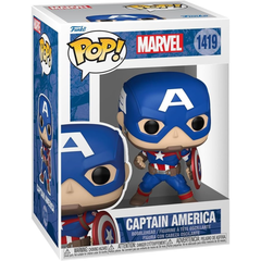 Funko Pop! Marvel – Captain America – Marvel Comics Vinyl Figure