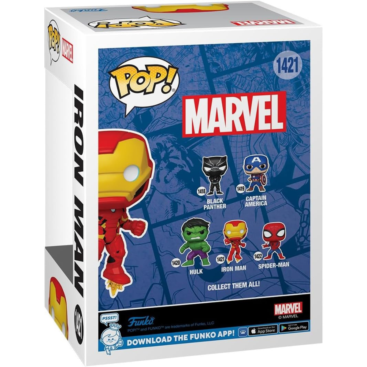 Funko Pop! Marvel: Iron Man – Marvel Comics – Vinyl Figure thumbnail