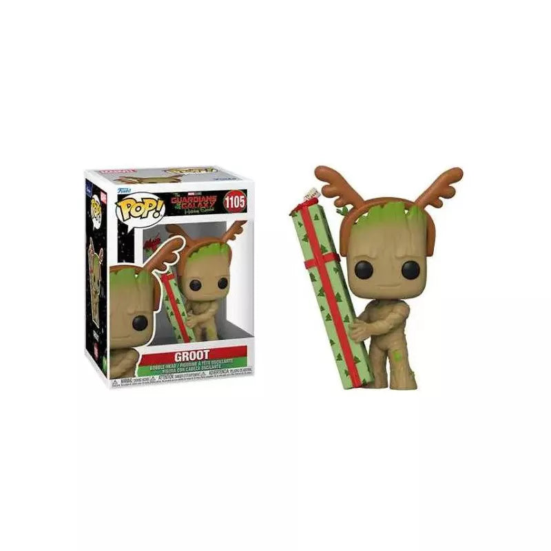 Funko Pop! Marvel Holiday: Guardians of The Galaxy - Groot Vinyl Figure #1105 #64332