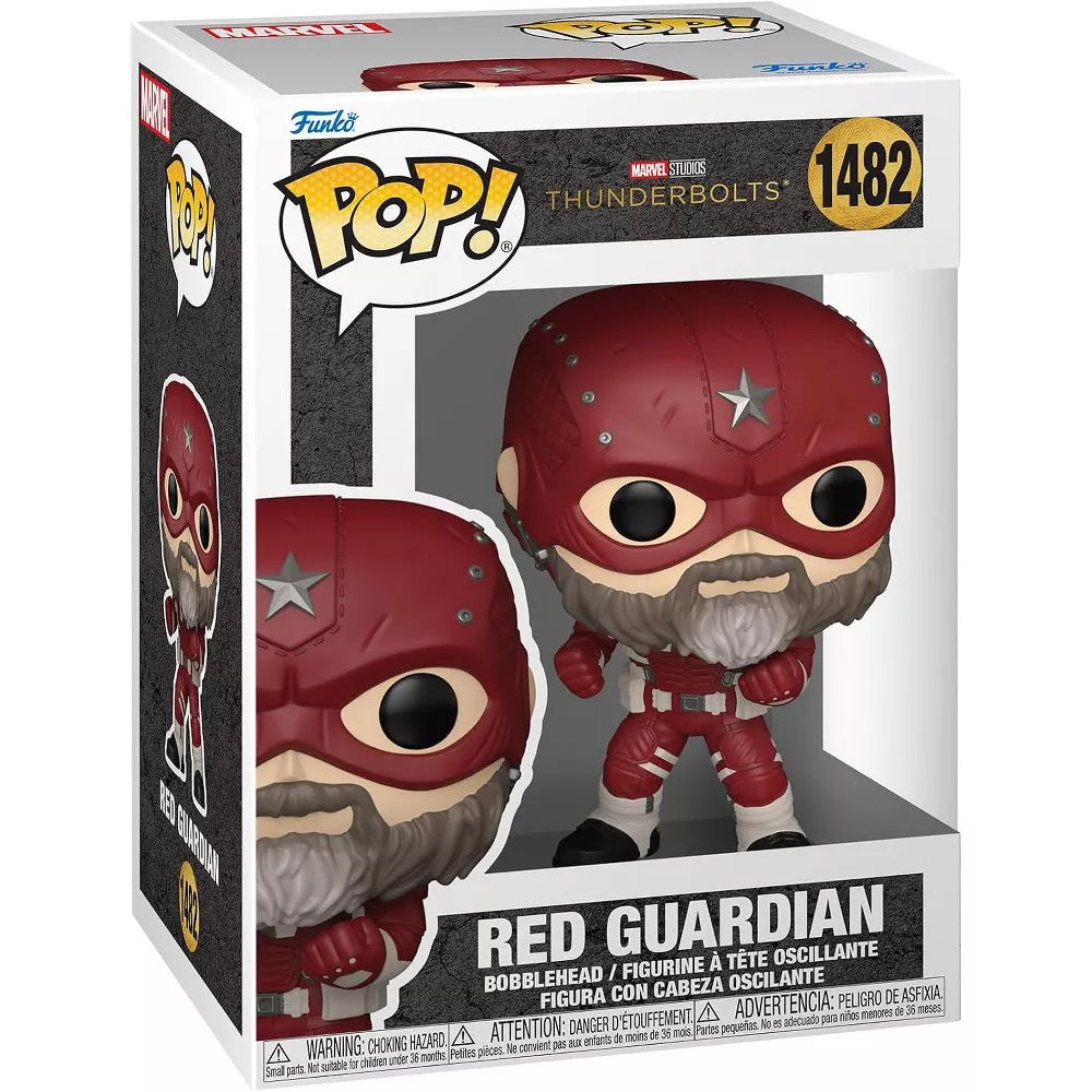 Funko POP! Thunderbolts Red Guardian Figure #1482 #76028 thumbnail