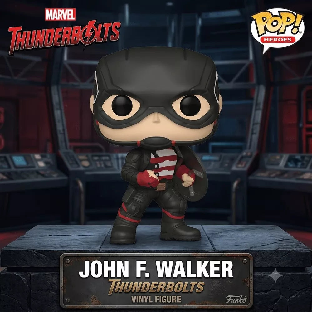 Funko POP! Thunderbolts John F. Walker Figure #1484 #76030 thumbnail