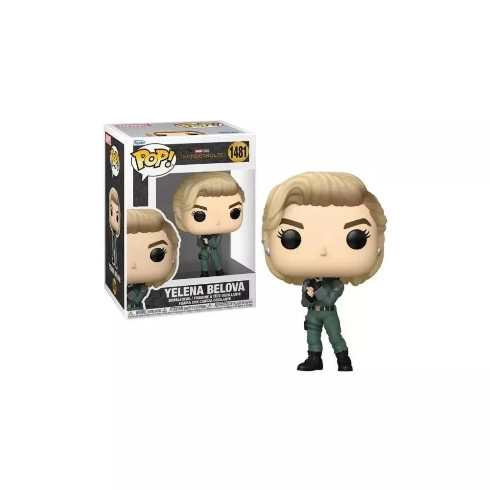Funko POP! Thunderbolts Yelena Belova Figure #1481 #76027 thumbnail