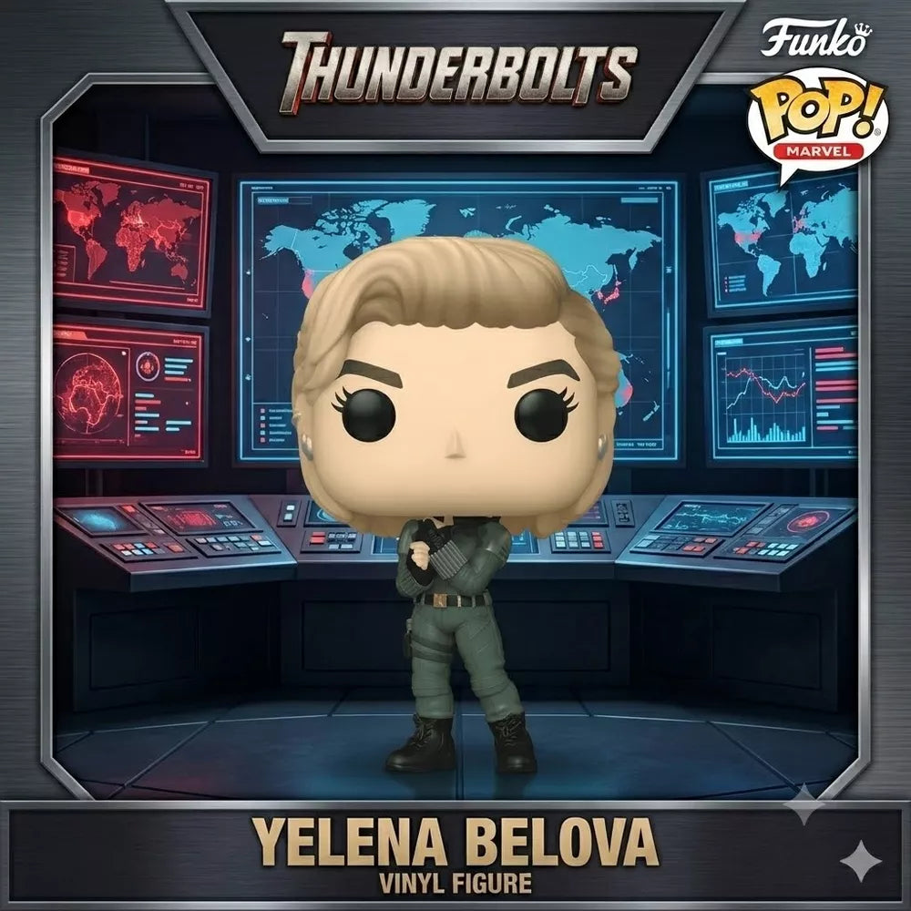 Funko POP! Thunderbolts Yelena Belova Figure #1481 #76027 thumbnail