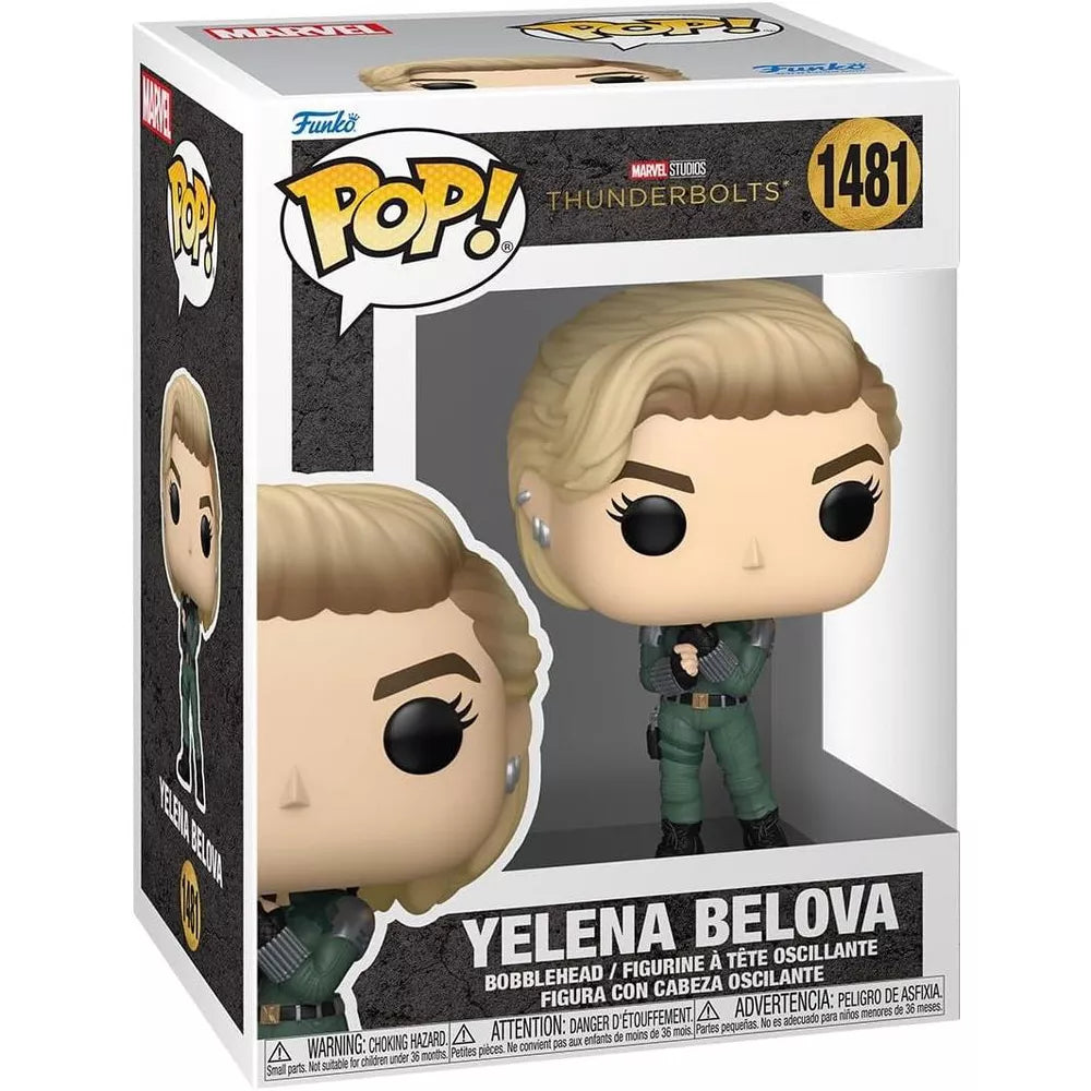 Funko POP! Thunderbolts Yelena Belova Figure #1481 #76027 thumbnail