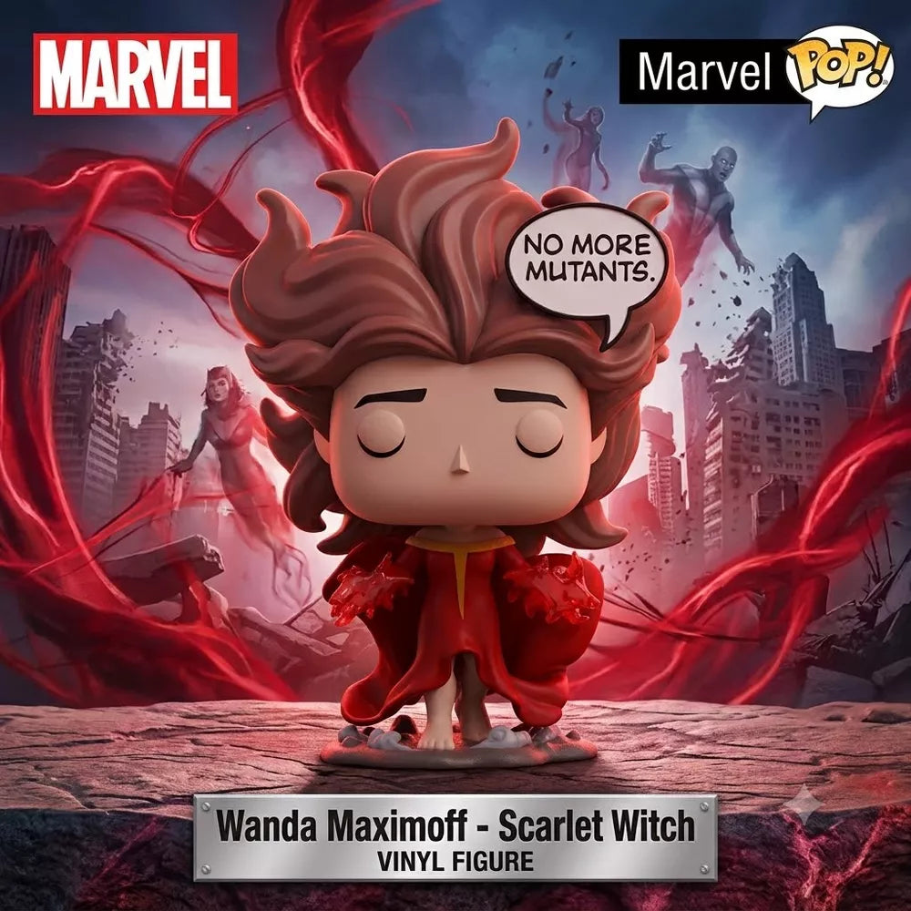 Funko POP! Scarlet Witch (No More Mutants) Figure #1455 #82871 thumbnail