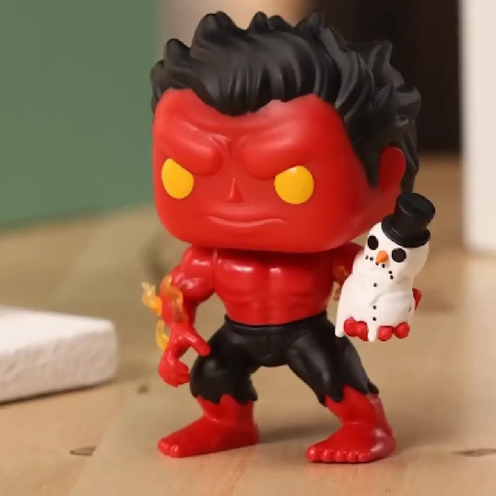 Funko Pop! Marvel: Holiday - Red Hulk F-80034 thumbnail
