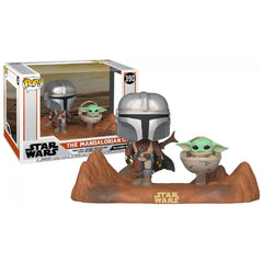 Funko Pop! Moment Star Wars: The Mandalorian - Mandalorian and The Child. Seize the opportunity to add a piece of the Star Wars galaxy to your collection with these Mandalorian action figures today! F-49930