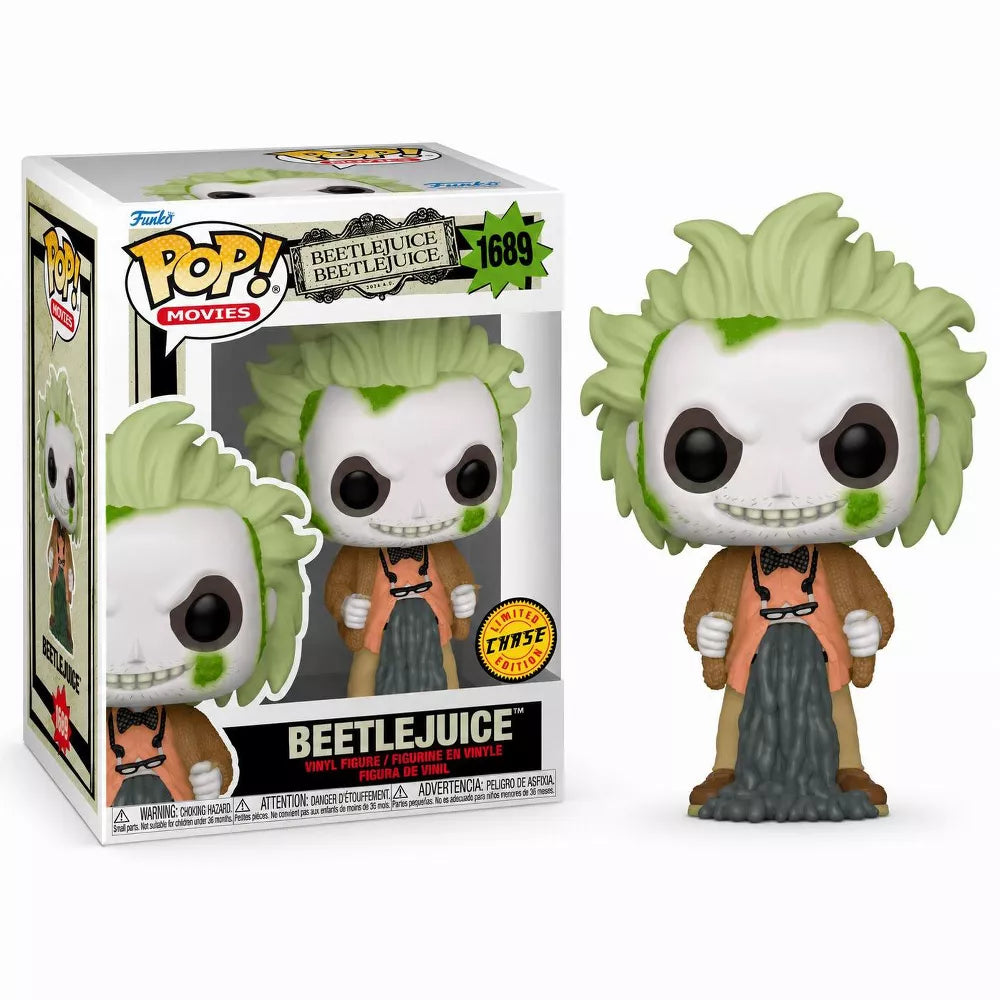 Funko POP! Movies Beetlejuice Chase Vinyl Figure #1689 #82653 thumbnail