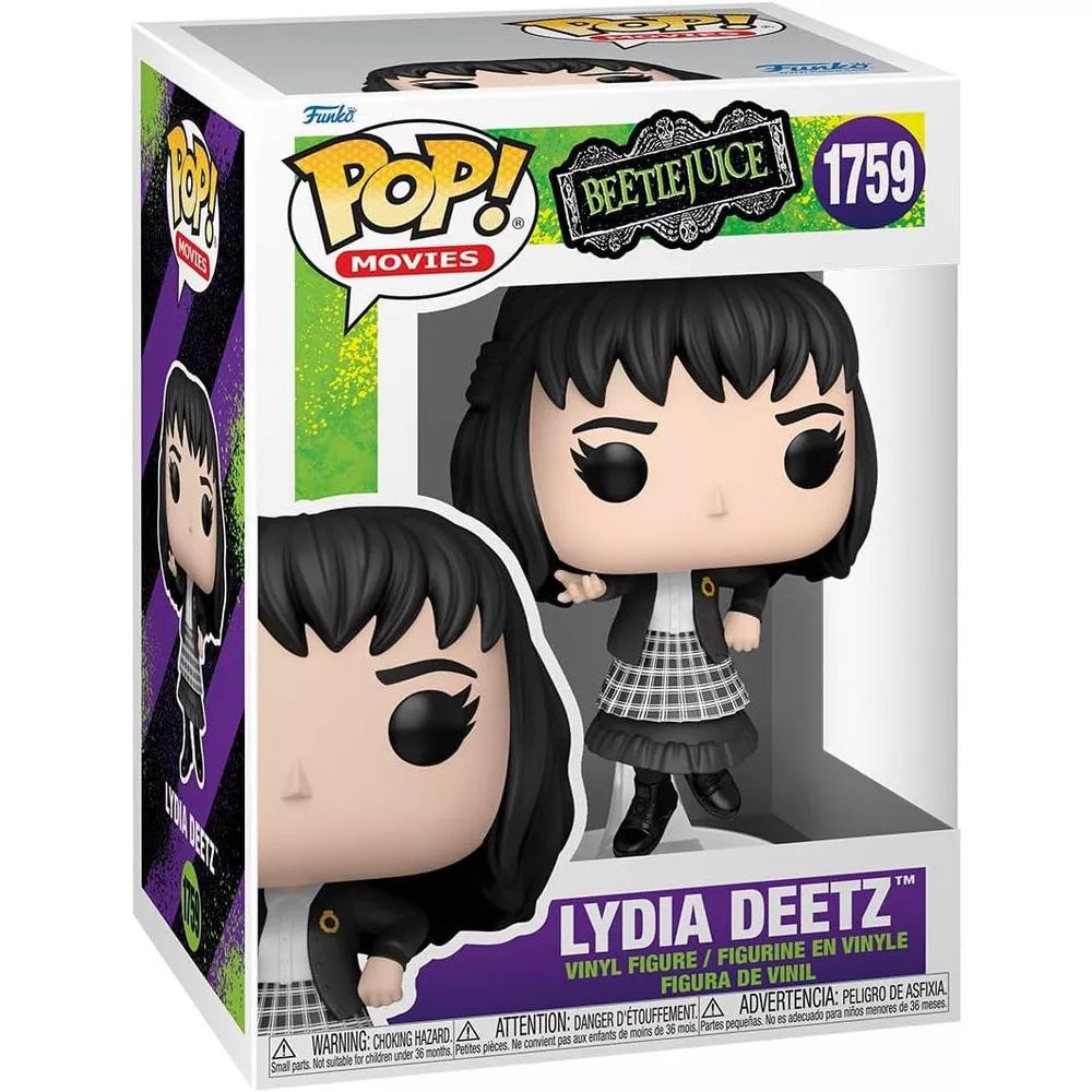 Funko POP! Beetlejuice Lydia Deetz Vinyl Figure #1759 #83564 thumbnail